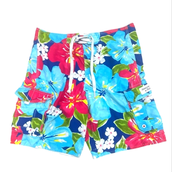 Abercrombie & Fitch Swim Trunks Board Shorts. Size‎ L. - Picture 1 of 6